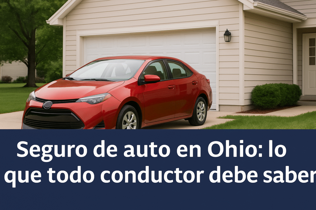 Seguro de auto en Ohio: lo que todo conductor debe saber